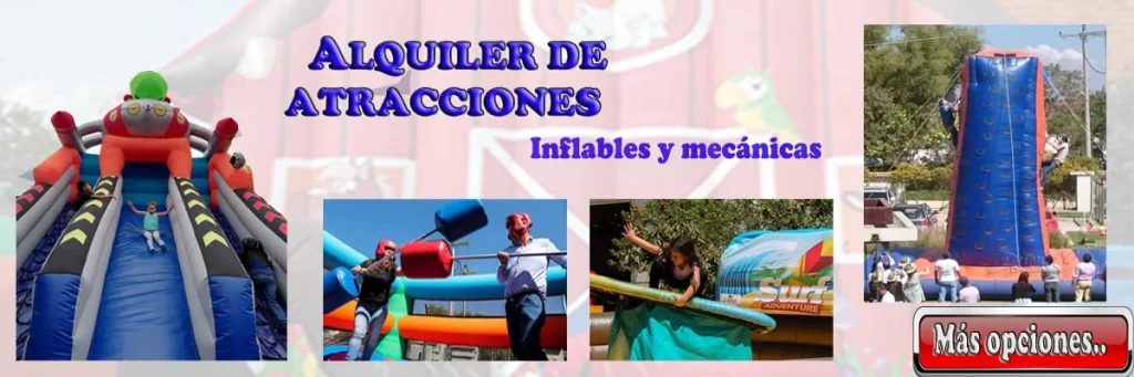 ALQUILER ATRACCIONES