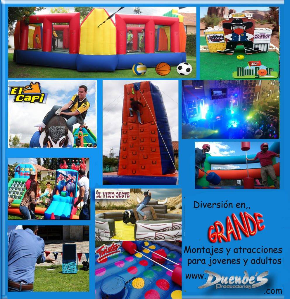 juegos mecanicos chia